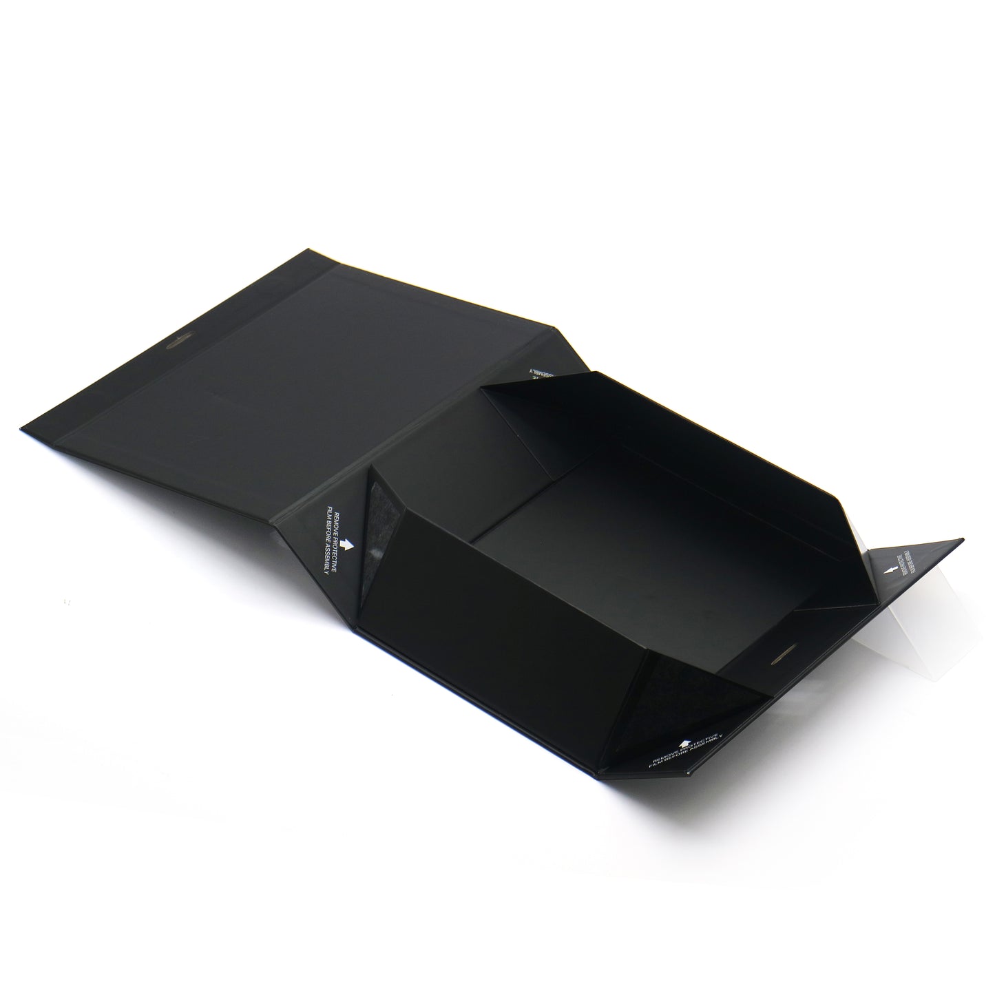 AVUX 10.5" Black Gift Box – Corner Protected, Magnetic Lid & Ribbon for Gifts